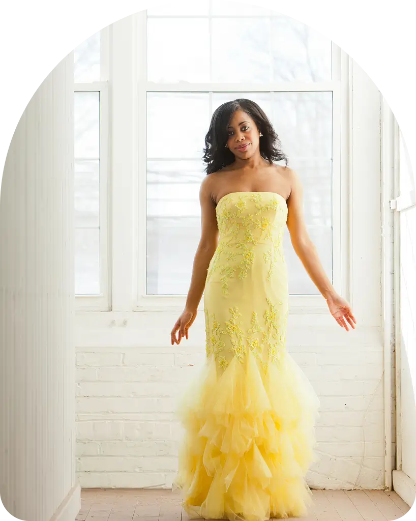 strapless open back dress A-Line Short-Mini Tulle Prom Dress COCOMELODY CS0410, Sea Pink main image 0